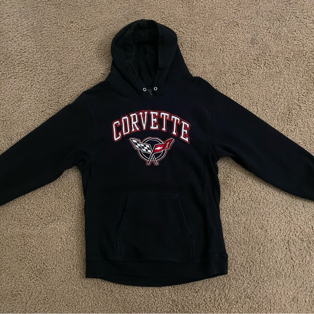 Corvette Black Hoodie